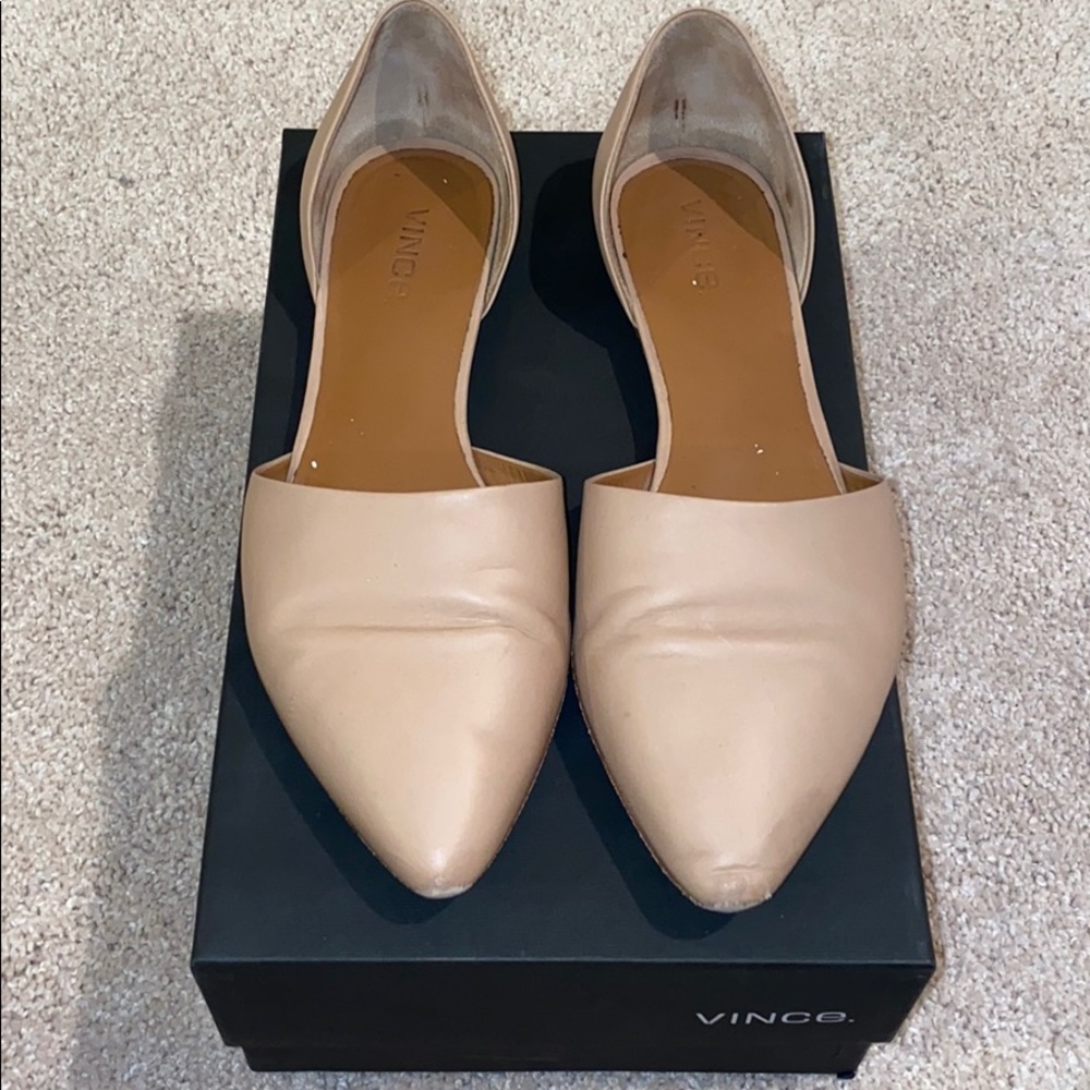 Vince Nina Cappuccino Flats
